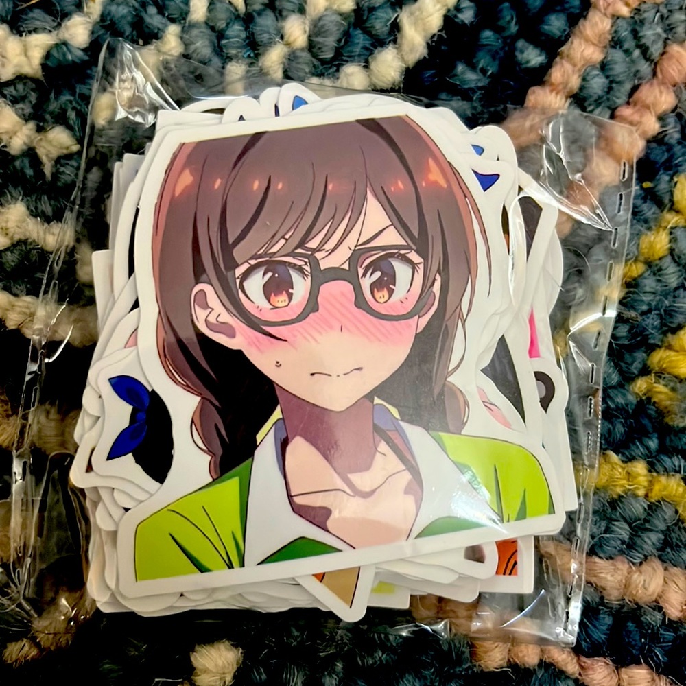 Rent a Girlfriend Sticker Set 50 pcs Japanese Anime